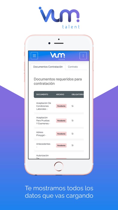 VUM TALENT Screenshot