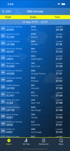 Chicago Airport Info + Radar screenshot #2 for iPhone