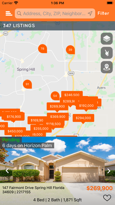 Horizon Palm Realty Screenshot