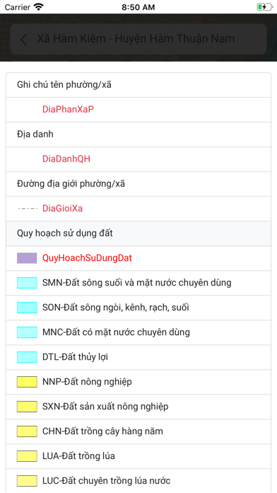Quy hoạch Bình Thuận Screenshot