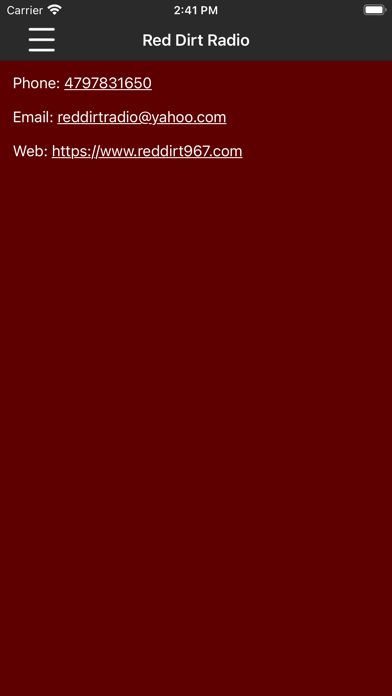 Red Dirt Radio 96.7 The KAGE Screenshot