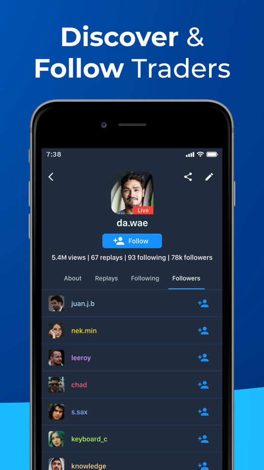 #5. Live Trading: Trader Streaming (iOS) 由: Fang Media International Limited