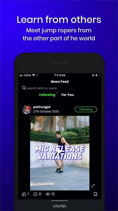 ROJU : Jump rope & Fitness app Screenshot