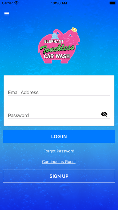 Elephant Touchless Car Wash Screenshot