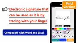 electronic signature pro iphone screenshot 1