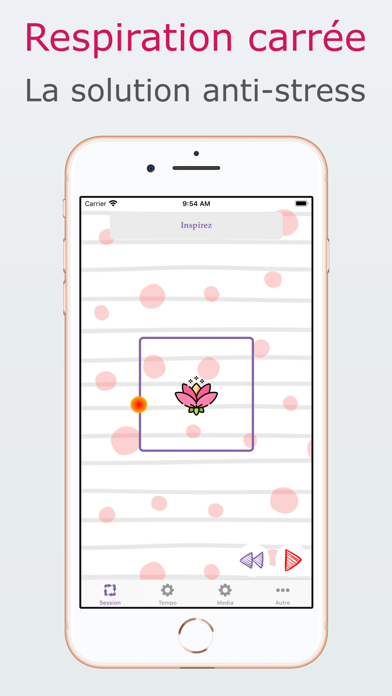 Screenshot #1 pour Respiration carrée pro