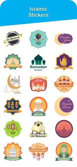 Game screenshot Islamic Muslim Stickers apk