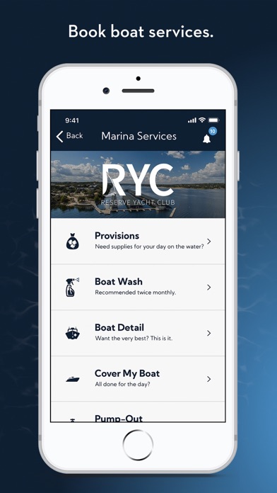 Reserve Yacht Club Screenshot