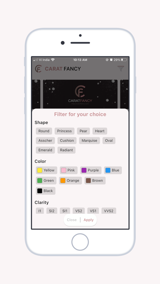 #2. Carat Fancy (iOS) 由: Dharmesh Kathiriya