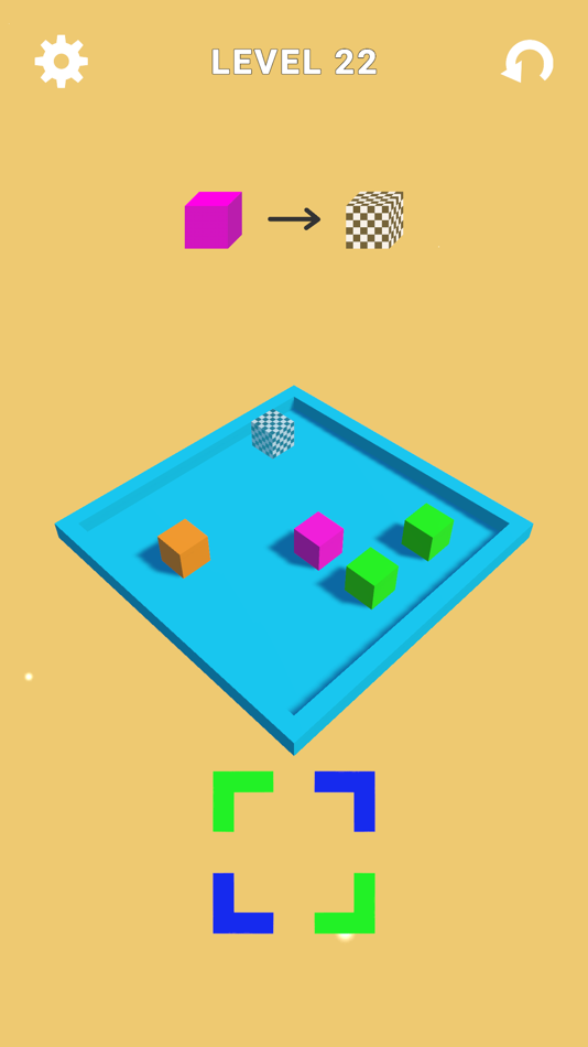 #5. Hyper Cube Puzzle Game (iOS) 由: Almaz Kamaletdinov