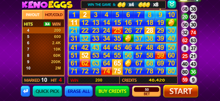 World of Keno  Third Eye Keno