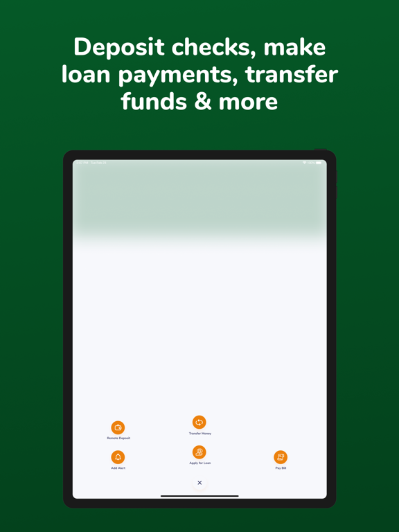 Glass City FCU Mobile iPad screenshot 7 - Finance app