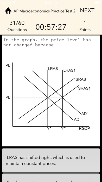 AP Economics Screenshot