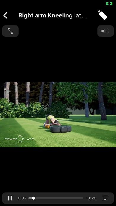Power Plate Golf+ Screenshot
