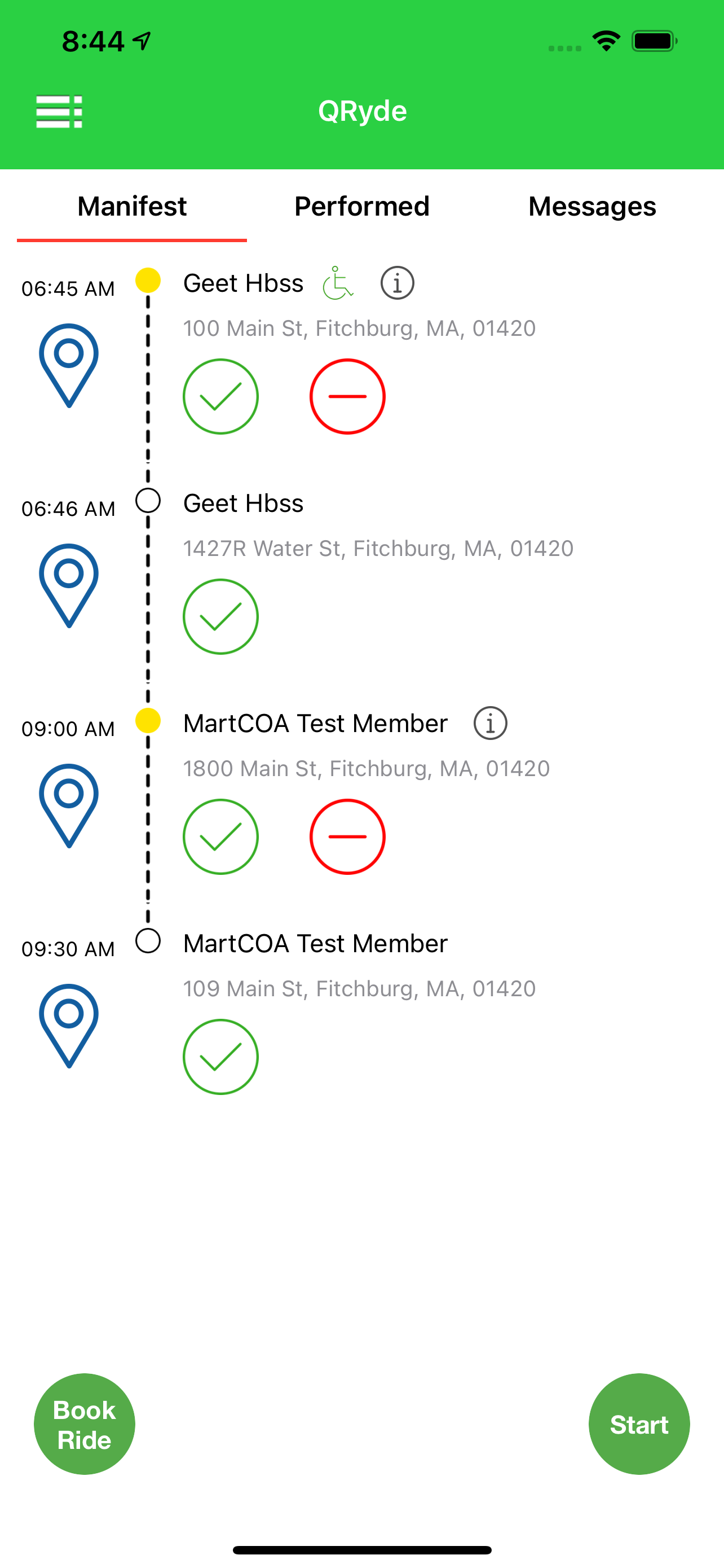 QRyde Driver App
