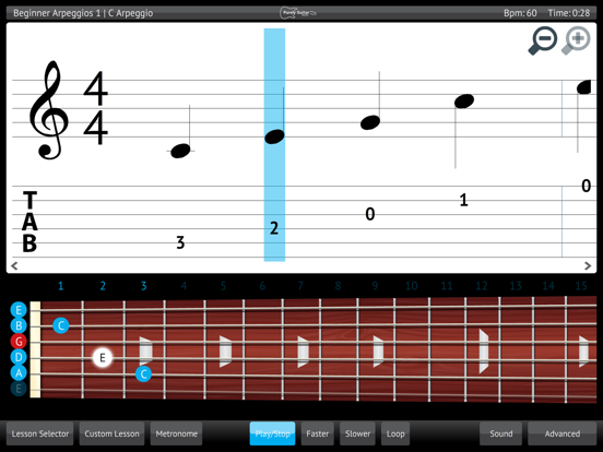 Screenshot #4 pour Electric Guitar Lessons Learn