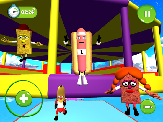 Mr. & Mrs. Sponge. Epic Run iPad screenshot 6 - Games app