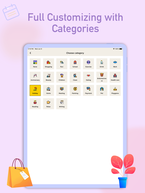 Due Alarms: Reminders + Timers iPad screenshot 5 - Productivity app