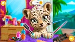 jungle animal hair salon! iphone screenshot 1