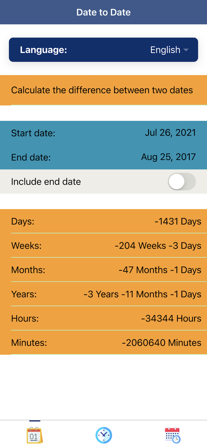 Date Calculator Plus