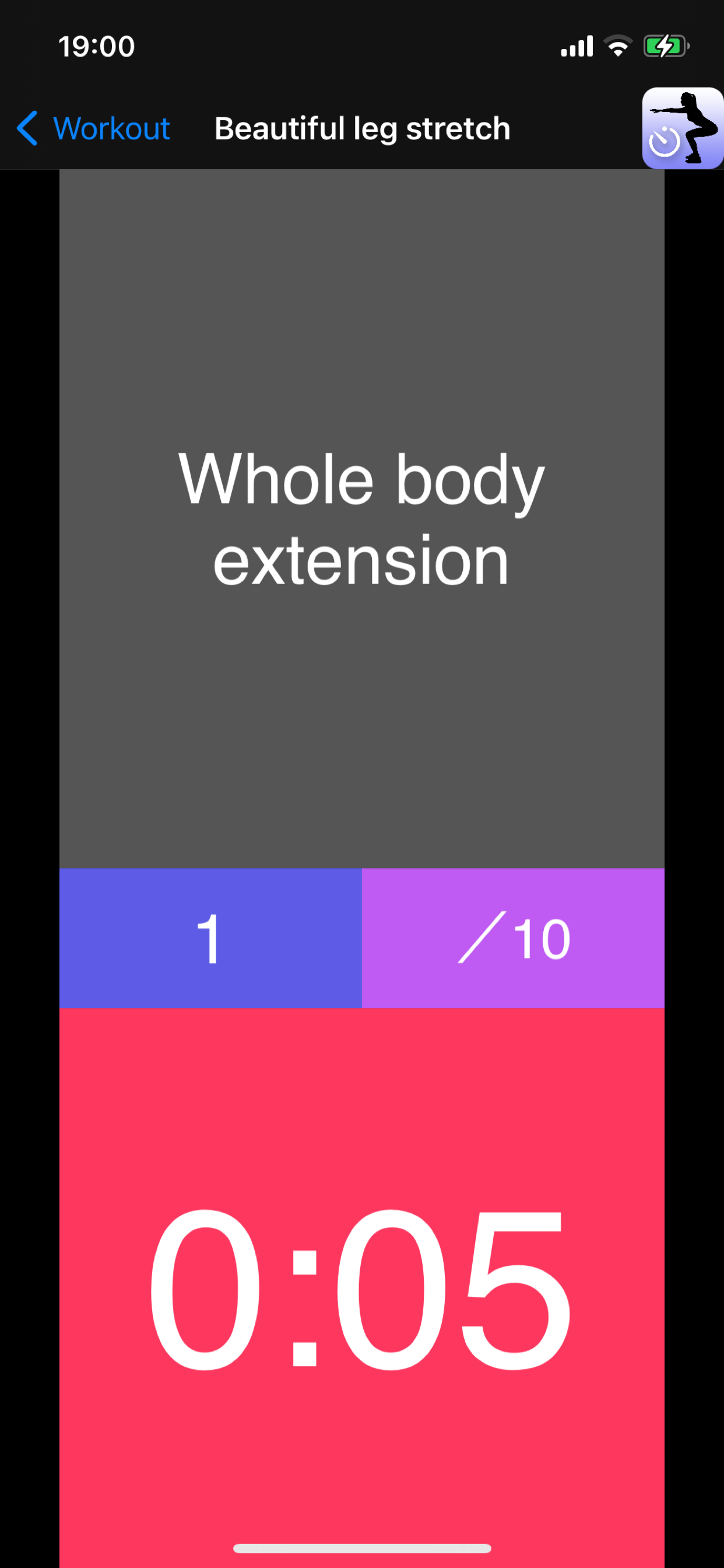 Workout Speech Timer
