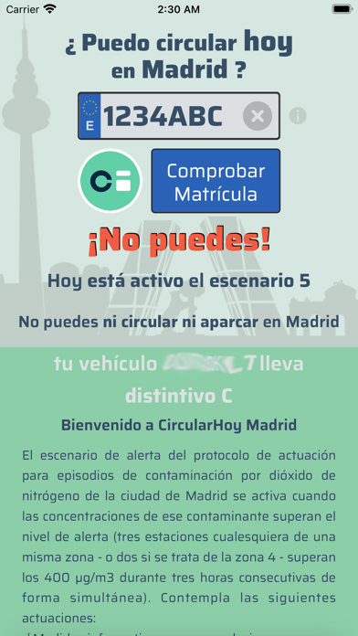 CircularHoy Escenarios Madrid Screenshot