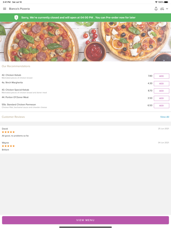 Screenshot #4 pour Biancos Pizzeria Normanby