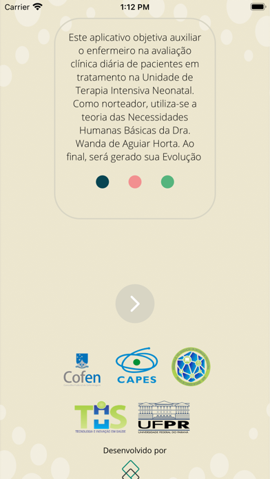TIS Neonatal Screenshot