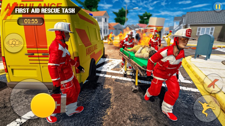 911 Emergency Rescue Hero Game screenshot-4