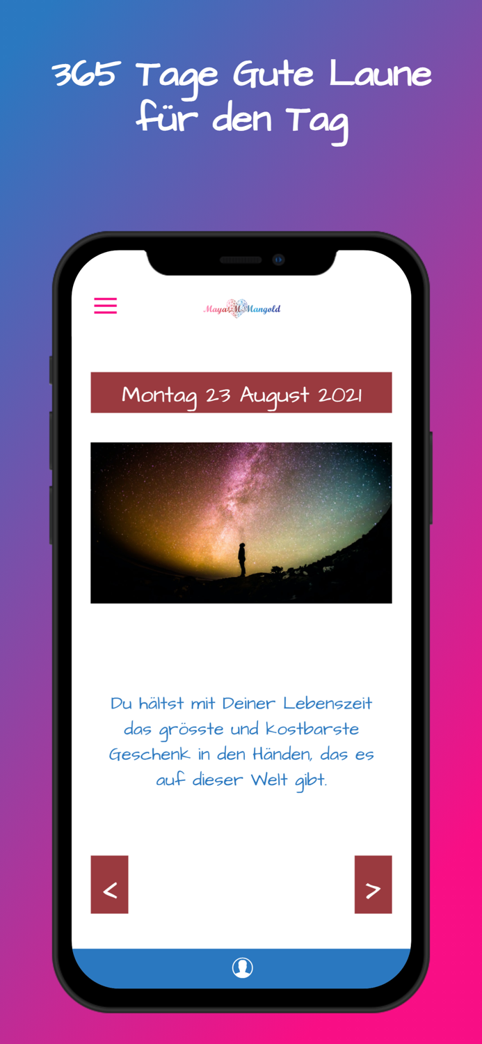 Lebensfreude Tagesmotivation