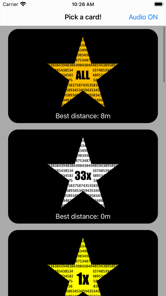 #3. Times Tables Race (iOS) 由: Thomas Faulder