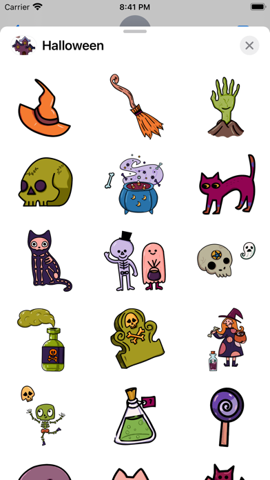 Halloween Horror Stickers Screenshot