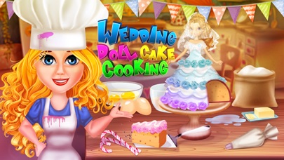 Wedding Doll Cake Cooking Screenshot