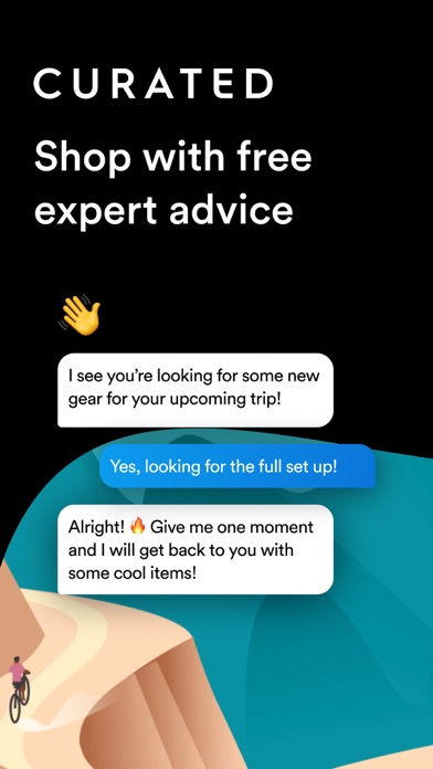Curated - Shop with Experts Screenshot