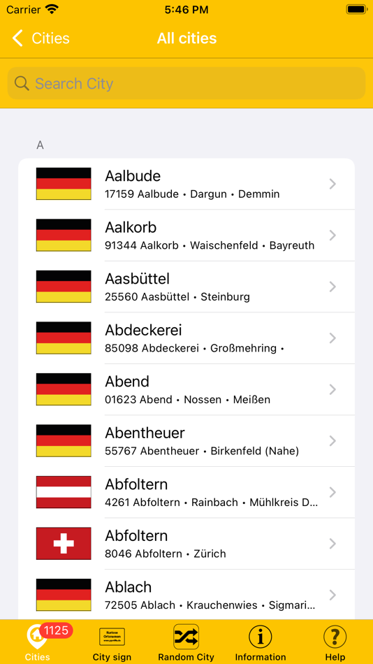 #2. Curious City Names (iOS) 由: @pps4Me