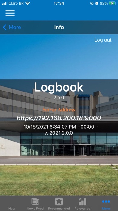 Logbook Mobile Screenshot