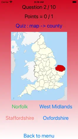 Game screenshot Counties of England apk
