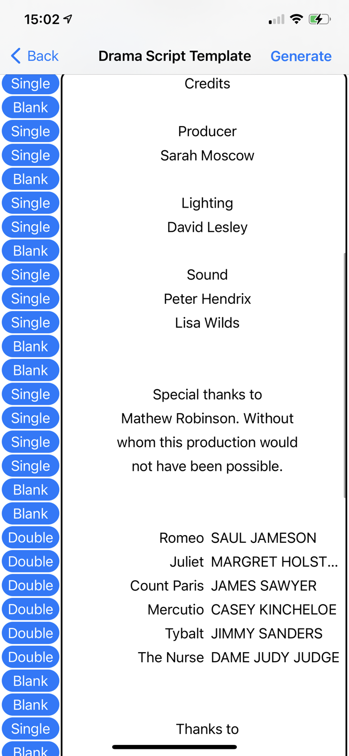 Scrolling Credits Maker Pro