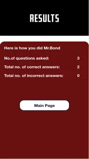 bond trivia iphone screenshot 3