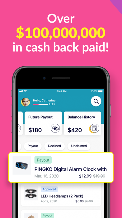 RebateKey: Cash Back Shopping Screenshot