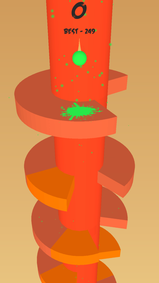 #5. Helix Jump Ball - Jump Ball 3D (iOS) 来自: Muhammad Aslam