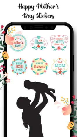 Game screenshot Happy Mother's Day Stickers!! apk