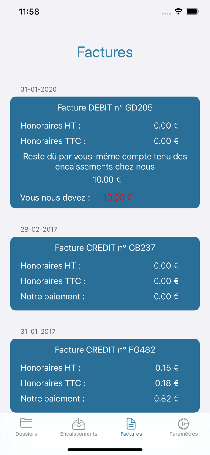 Cabinet dOrmane Client