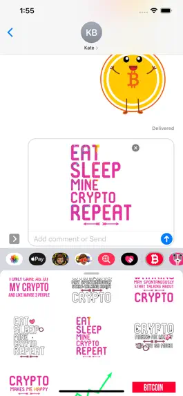 Game screenshot Bitcoin Central Stickers hack