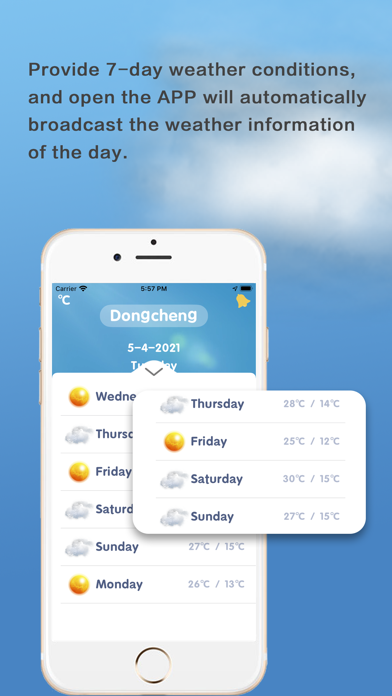 weather：live weather & radar Screenshot