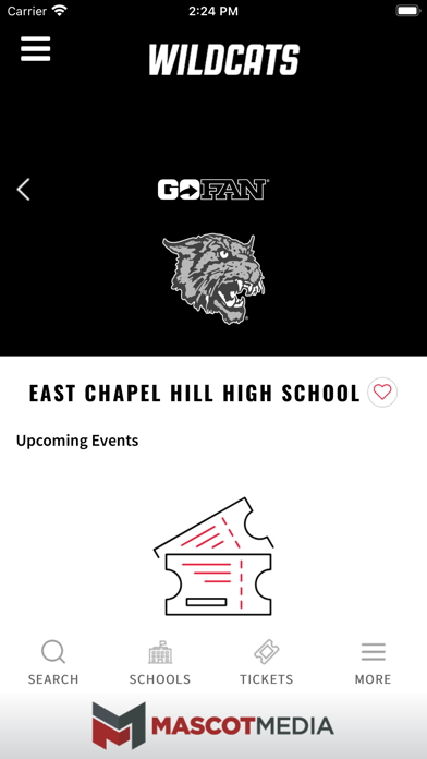 East Chapel Hill Wildcats Screenshot