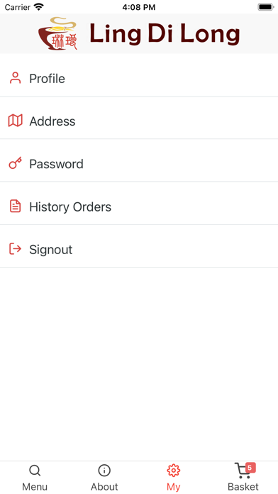 Ling Di Long Restaurant Screenshot
