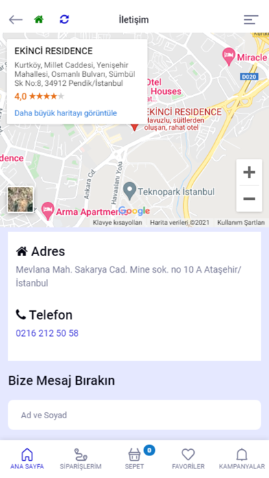 Ataşehir Su Market Screenshot