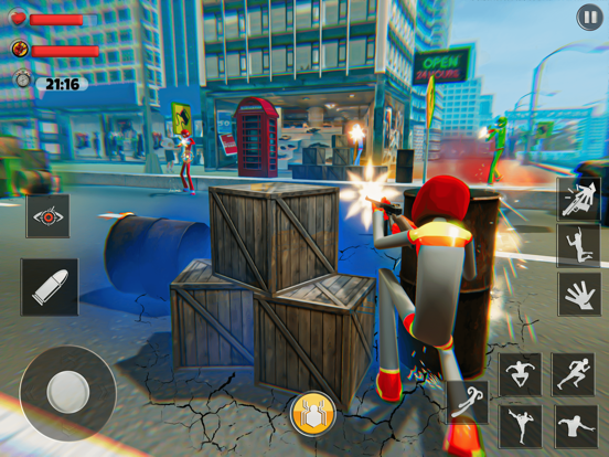 Screenshot #5 pour stickman Spider corde héros 3d