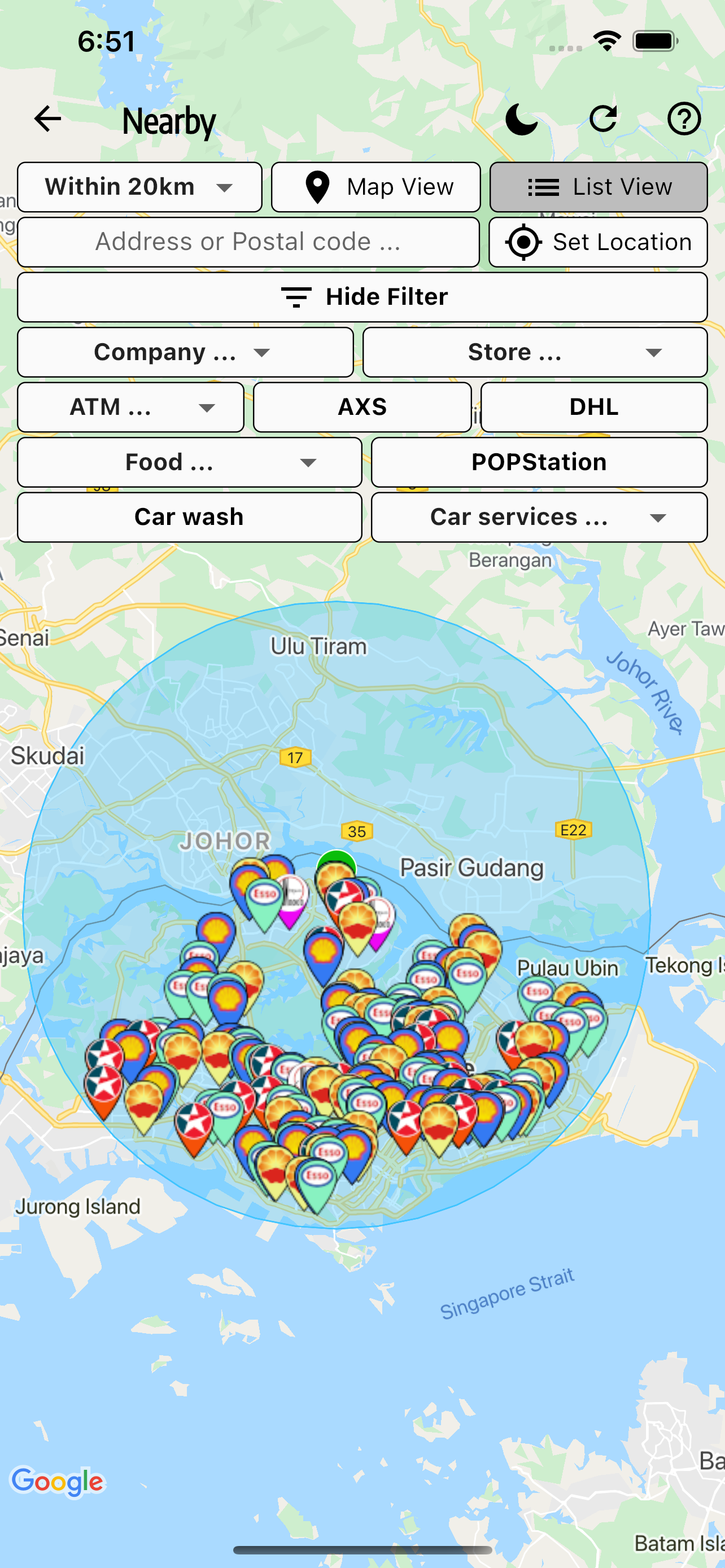 Petrol Stations @ SG